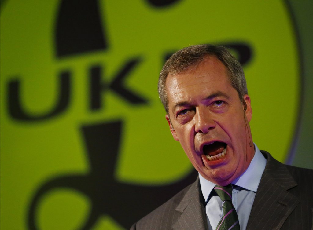 Nigel Farage a déclaré que son parti voulait "contrôler la quantité et la qualité des gens qui viennent".