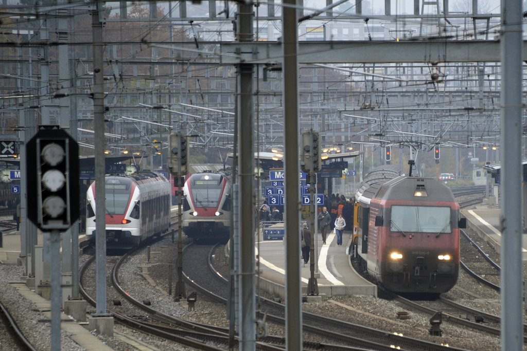 Le trafic ferroviaire entre Lausanne et Genève n'est ouvert que de façon restreinte en gare de Morges, suite à un accident de personne survenu ce mardi.