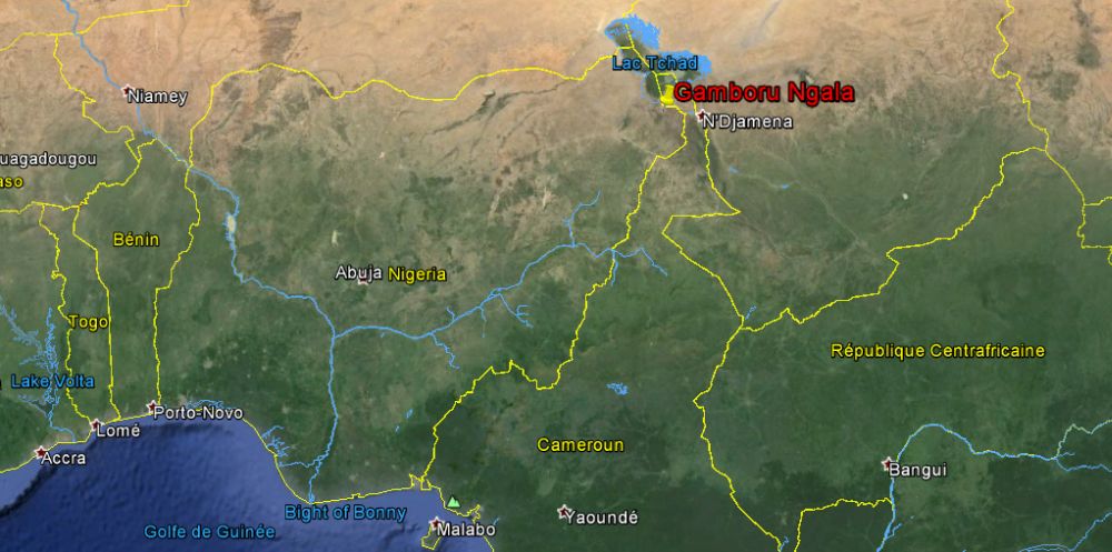 Les massacres sont perpétrés à Gamboru Ngala, près de la frontière camerounaise.