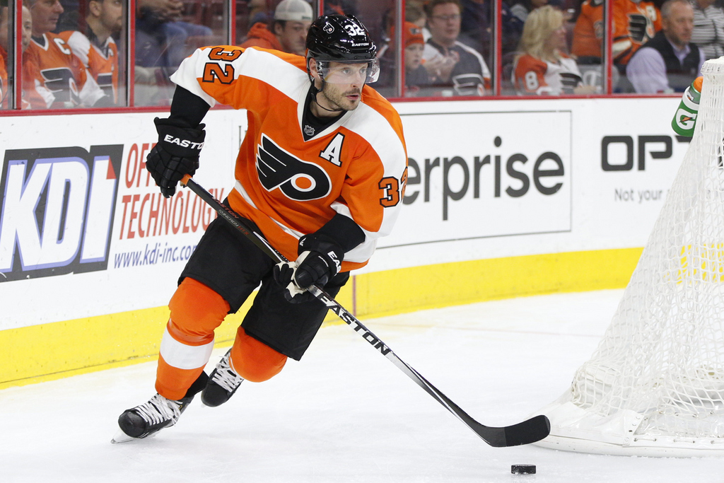 Mark Streit a signé son second goal de la saison avec les Philadelphia Flyers samedi soir.