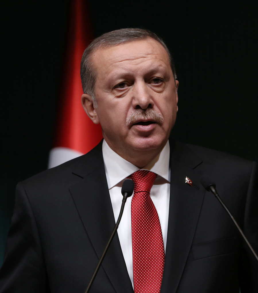 Le président turc Recep Tayyip Erdogan: "ce que peut dire l'UE nous est parfaitement égal. On s'en fiche."