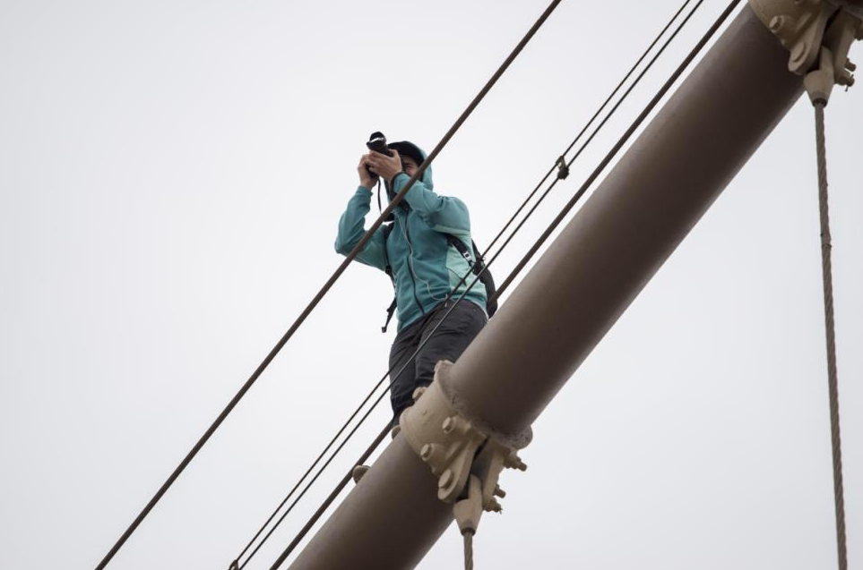 Un jeune français a été arrêté dimanche à New York pour avoir escaladé le pont de Brooklyn.