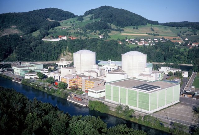 La centrale de Beznau.