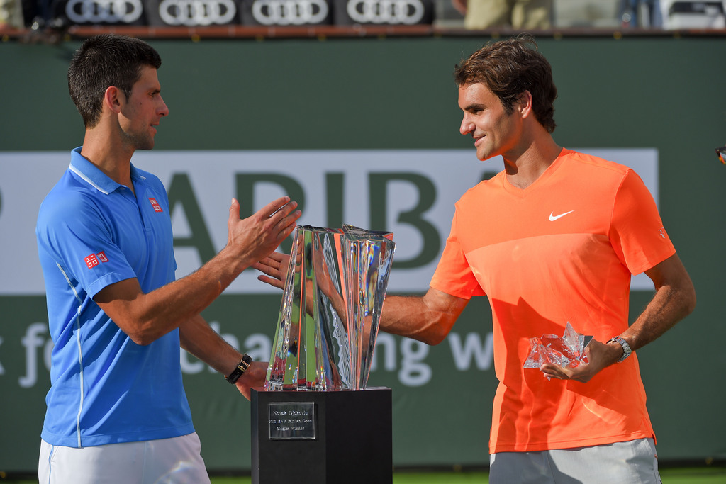 Djokovic, numéro 1 mondial, bat son dauphin, Roger Federer. La hiérarchie est respectée.