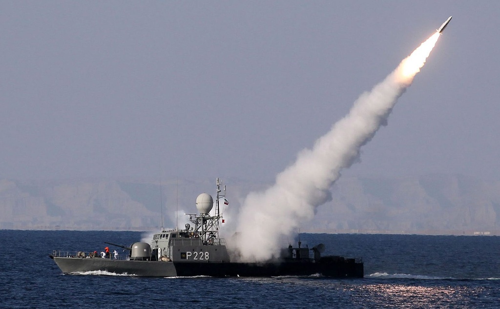 Un navire de guerre iranien avait déjà fait des essais de missiles en Janvier 2012. 