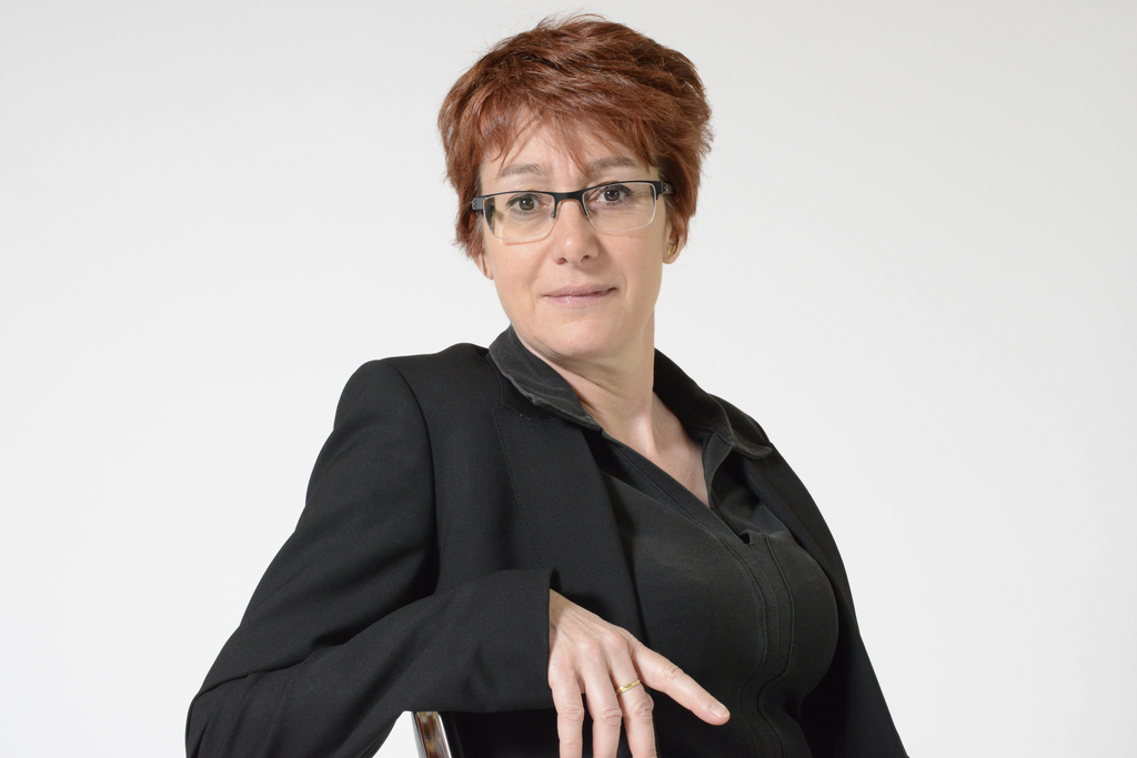 Portrait von Fabienne Despot, SVP Kanton Waadt, Kandidatin fuer den Nationalrat, Wahlen 2015. (KEYSTONE/Handout/SVP Waadt)