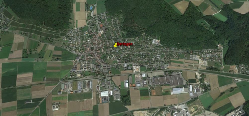L'incident s'est produit à Beringen, dans le canton de Schaffhouse.