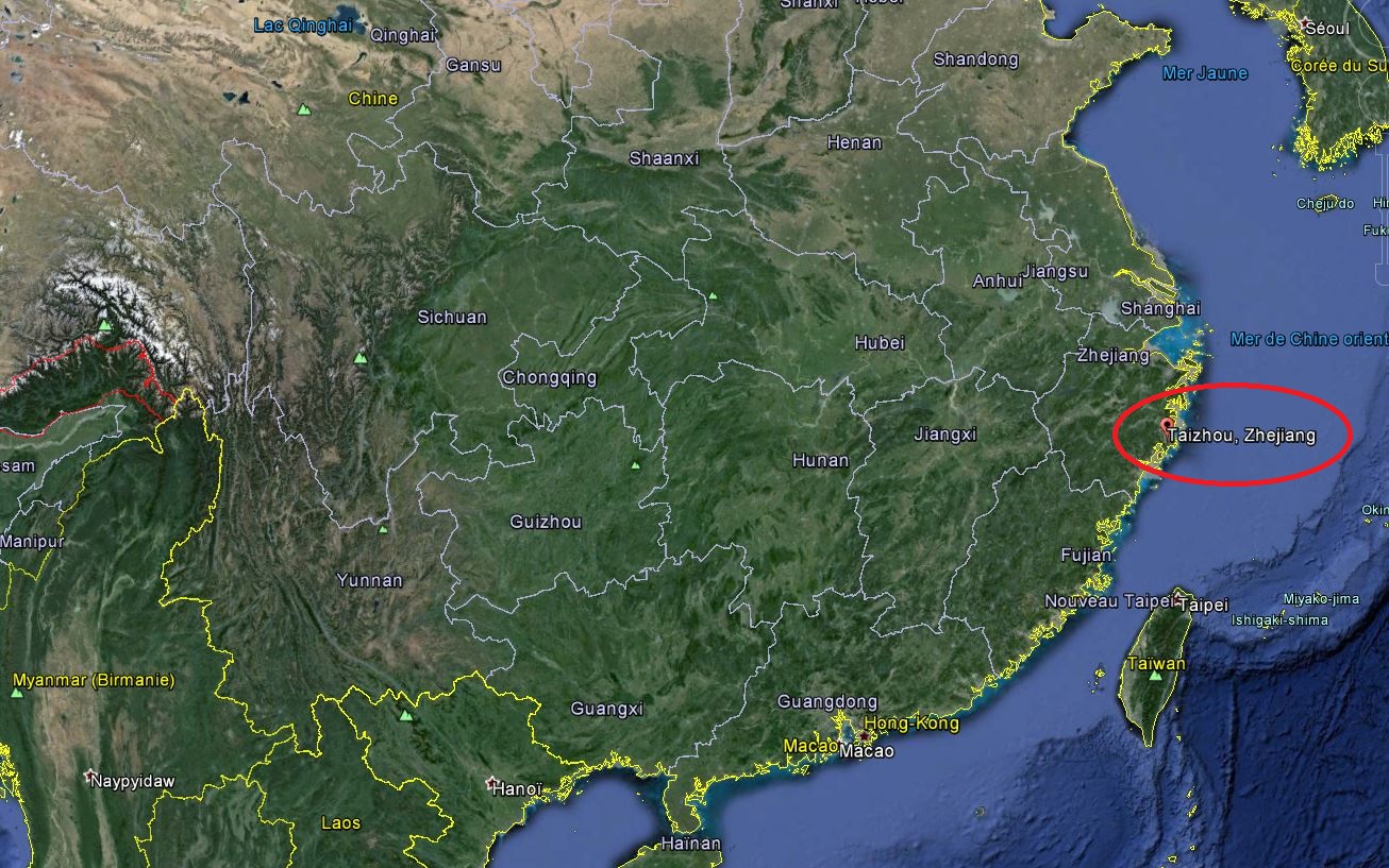 L'incident s'est déroulé dimanche matin à Taizhou, dans l'est de la Chine.