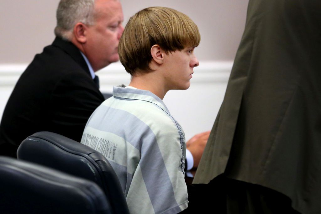 Dylann Roof appears at a court hearing in Charleston, S.C., on Thursday, July 16, 2015. A judge ruled Thursday that Roof, accused of killing nine people at the Emanuel AME Church in Charleston in June, will stand trial in July, 2016. (Grace Beahm/The Post and Courier via AP, Pool)
