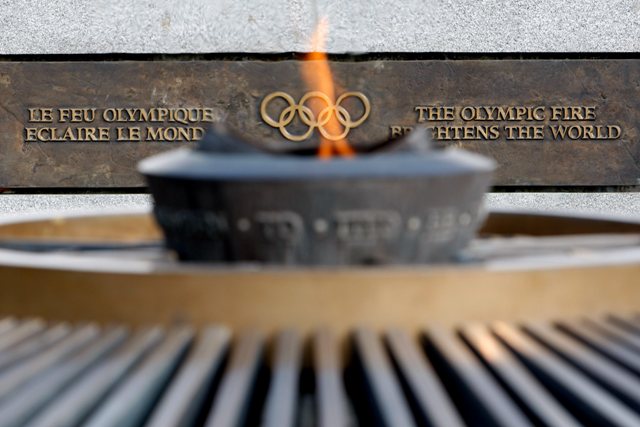 Les promoteurs grisons espèrent voir la flamme briller à Saint-Moritz en 2022. Ici la Flamme du Musée olympique de Lausanne.