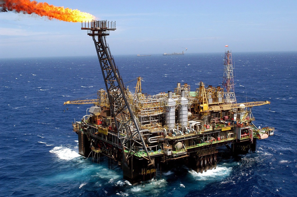 La nappe de pétrole a été aperçue dans les parages d'une plateforme de la compagnie nationale brésilienne d'hydrocarbures Petrobras. 