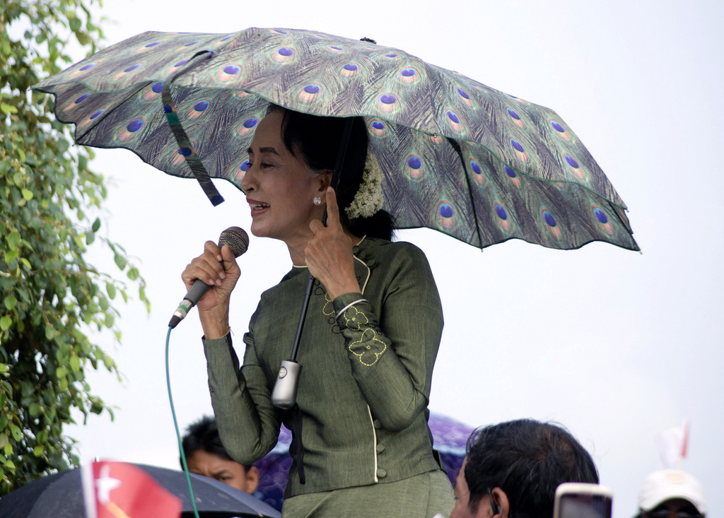 Aung San Suu Kyi en appelle à la réconciliation.