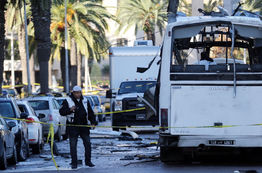 L'attentat-suicide, qui a visé un bus, a fait treize morts.