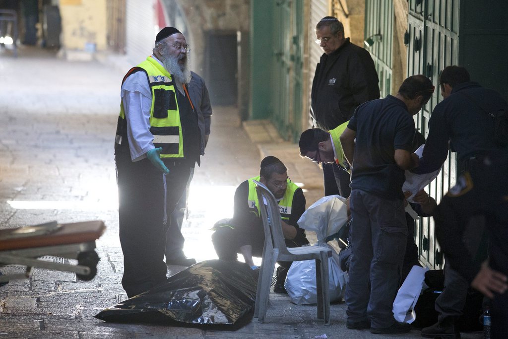 La première agression s'est déroulée à la porte de Damas, dans la vieille ville de Jérusalem.