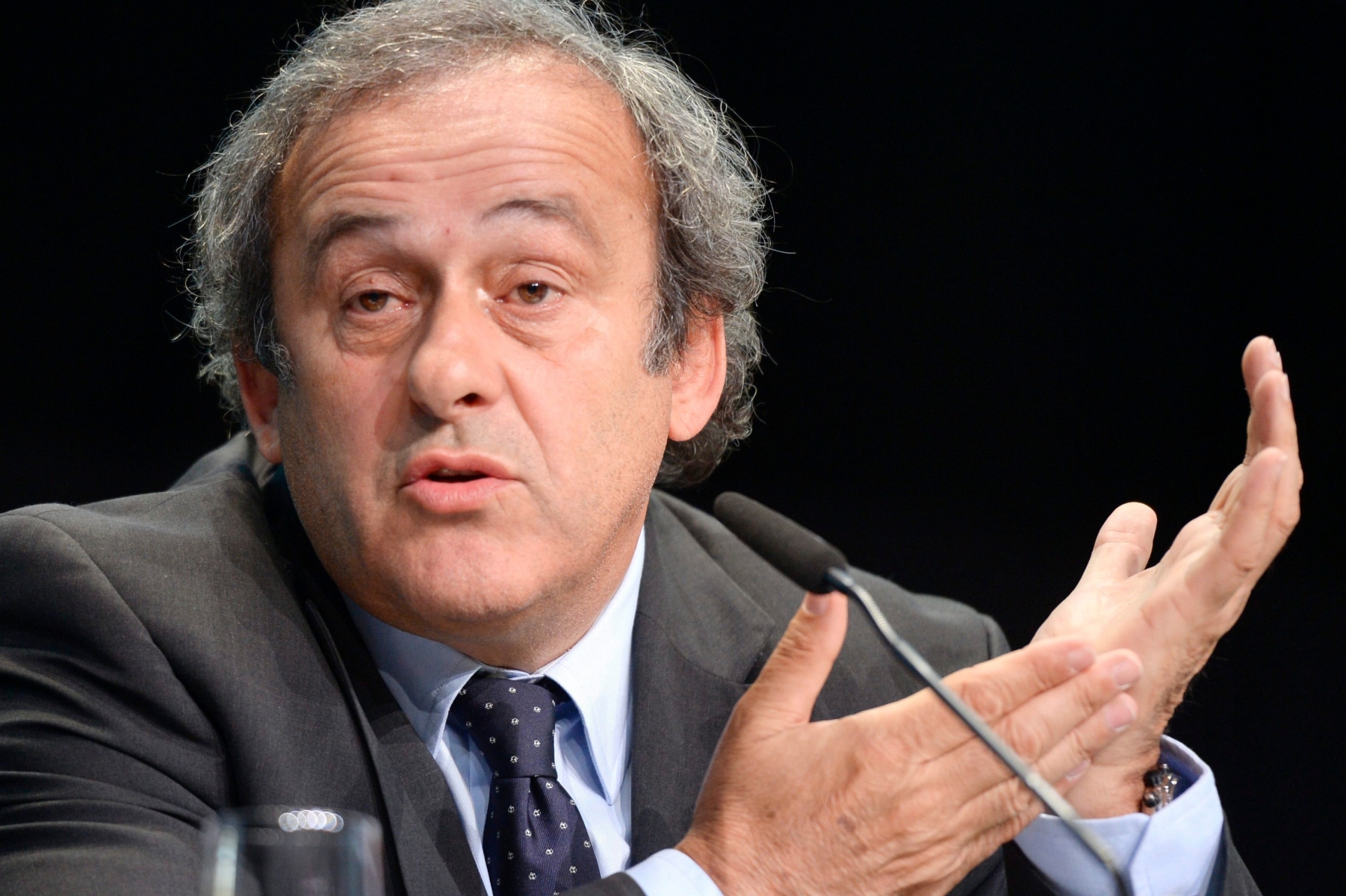Michel Platini a boycotté son audience vendredi.