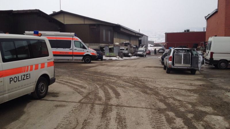 Le 16 février dernier, deux hommes ont été grièvement blessés au cours d'une fusillade dans une halle industrielle, à Altstätten.