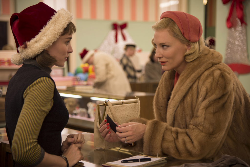 Les deux interprètes principales du film "Carol", Cate Blanchett et Rooney Mara, sont rivales dans la catégorie meilleure actrice dramatique.