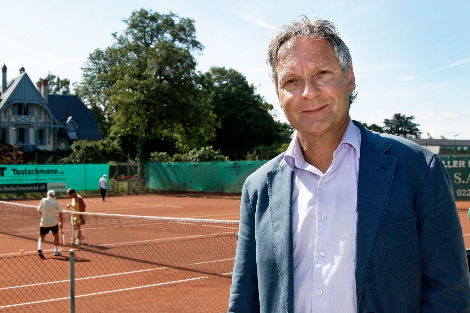 Nyon, Tennis Club, Vendredi 19 juin 2015, Pierre-Alain Dupuis, Photos Céline Reuille