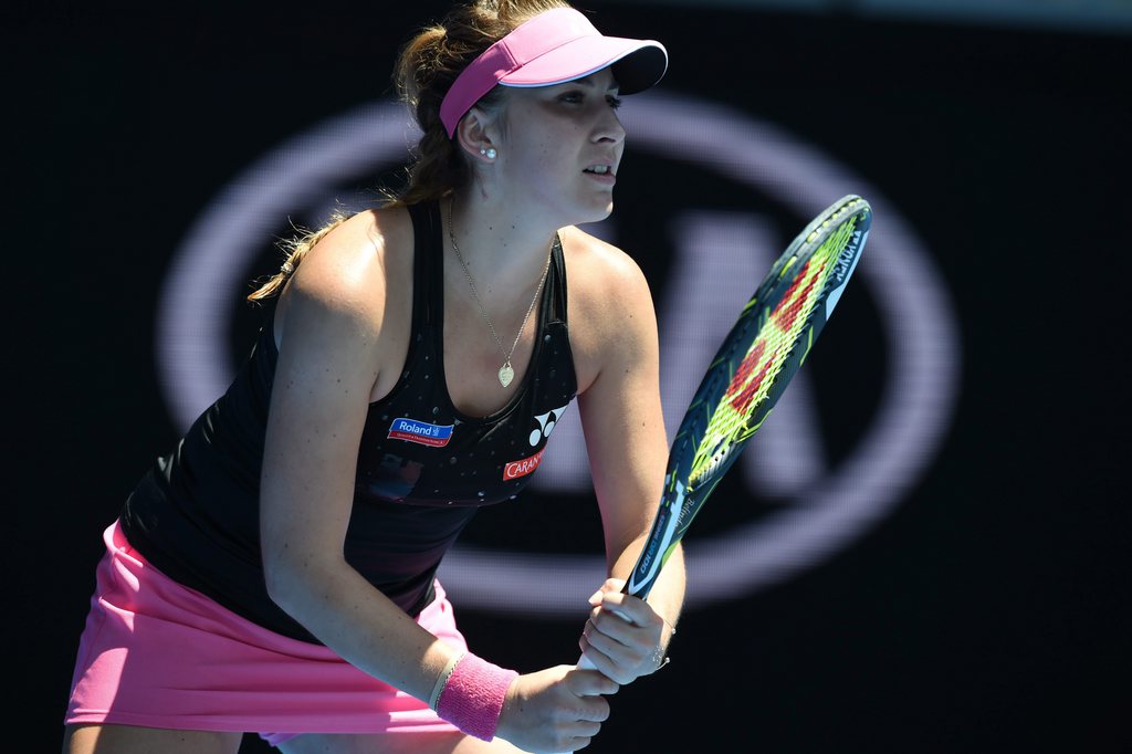 Belinda Bencic n'ira pas plus loin que les 8e de finale de l'Open d'Australie.