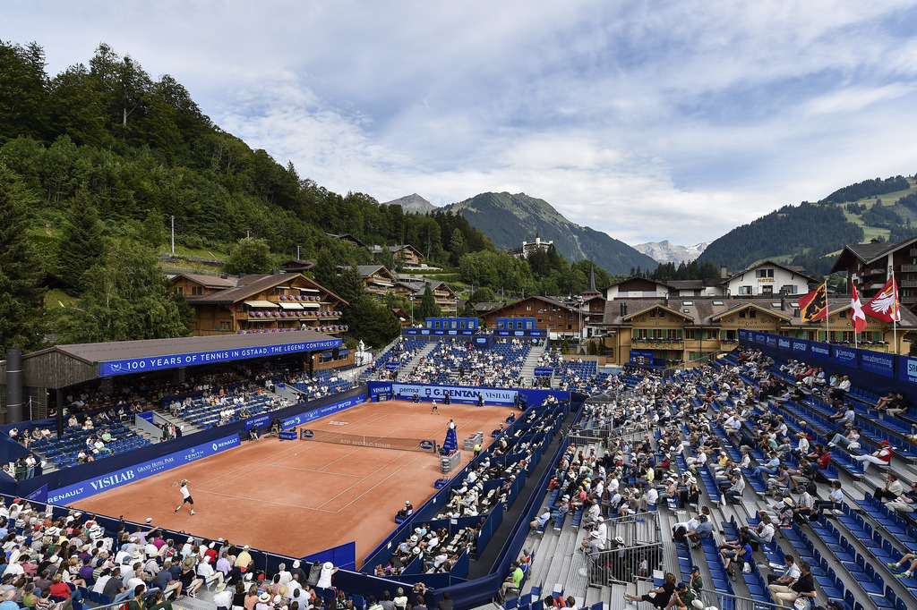 En plus du tournoi masculin, Gstaad accueillera désormais les filles de la WTA.