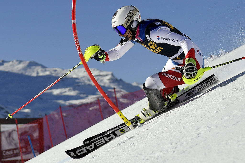 La Suissesse Wendy Holdener a loupé le podium de justesse à l'issue du slalom.