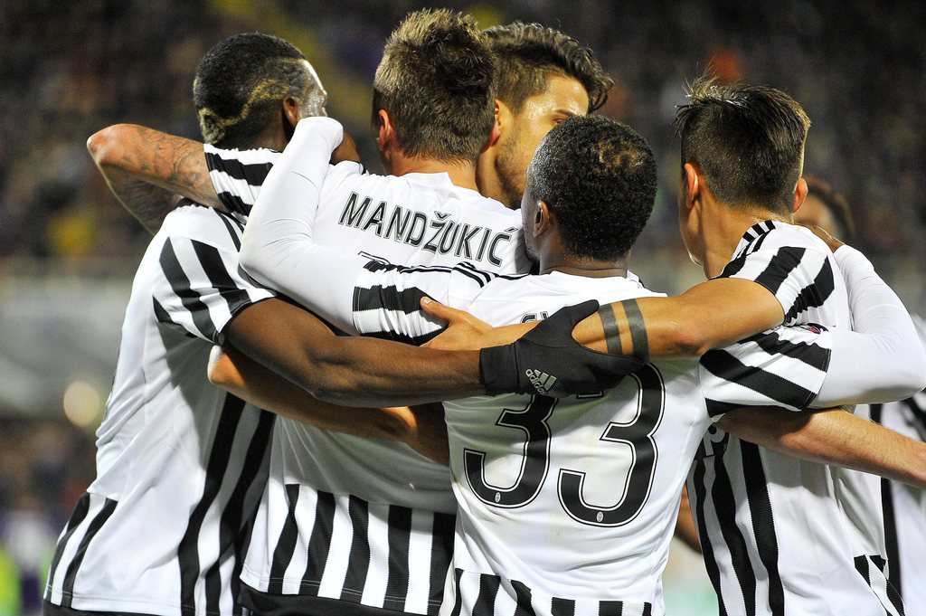 Mario Mandzukic a ouvert la marque pour la Juventus à la 39e minute sur une belle volée à la réception d'une remise de la tête de Pogba.