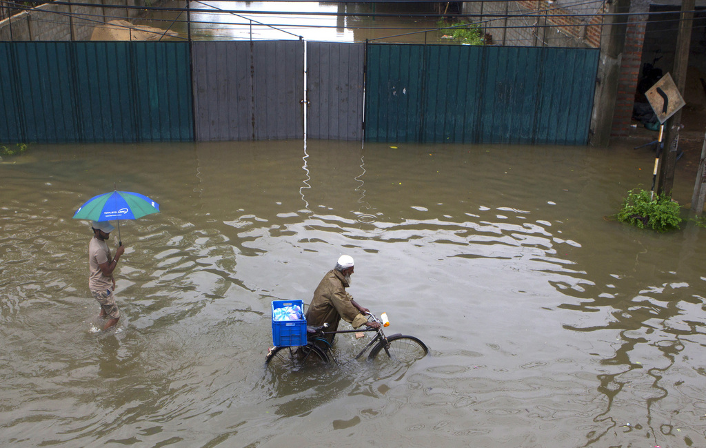 Le déluge a contraint plus de 196'000 habitants à quitter leur foyer.