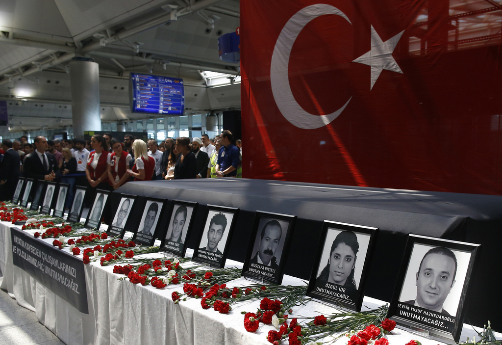 Le triple attentat-suicide avait fait 45 morts le 28 juin à l'aéroport Atatürk à Istanbul.

