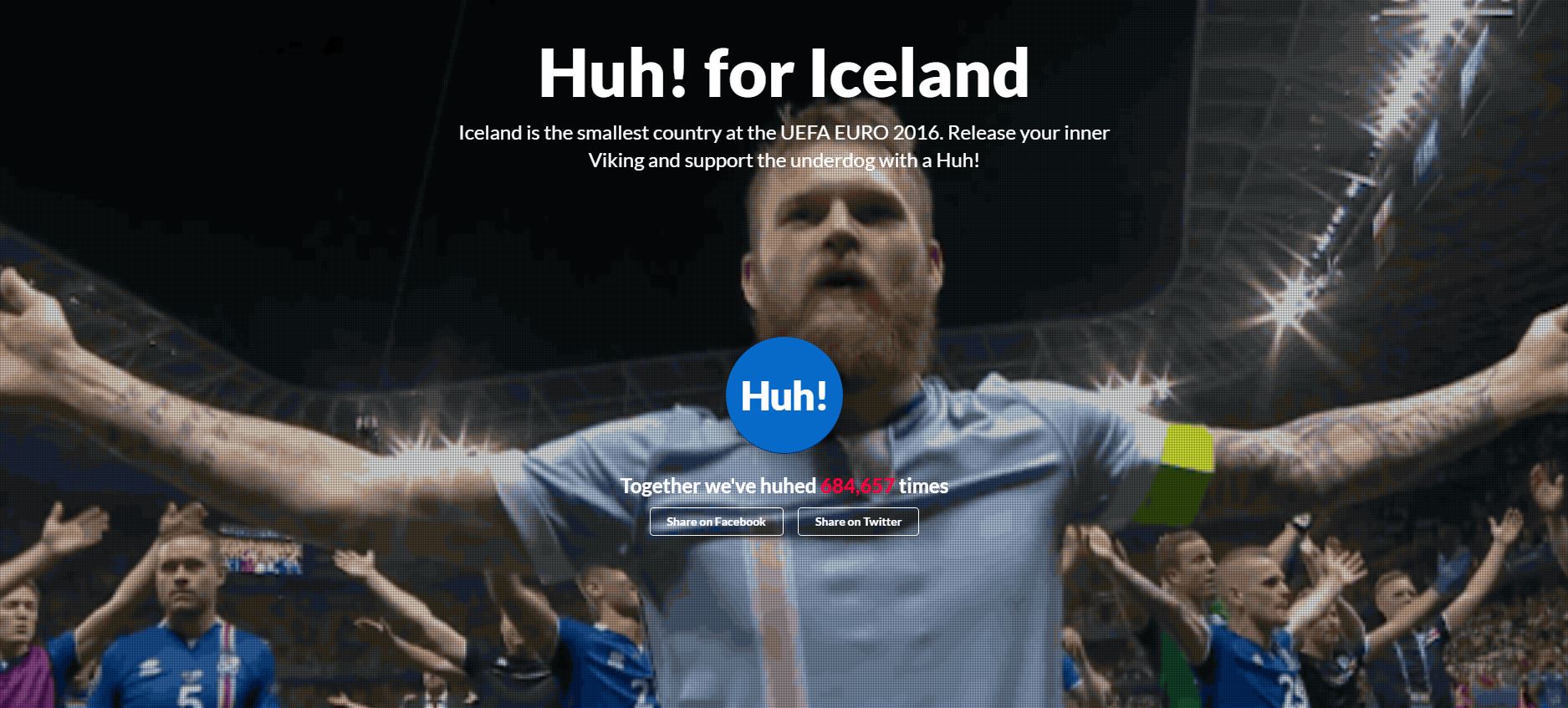 Le cri des joueurs islandais a rapidement été détourné sur la Toile.
