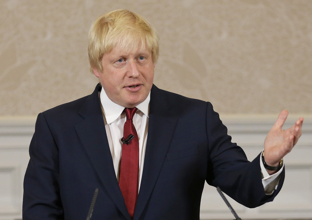Boris Johnson a été nommé mercredi ministre des Affaires étrangères. 