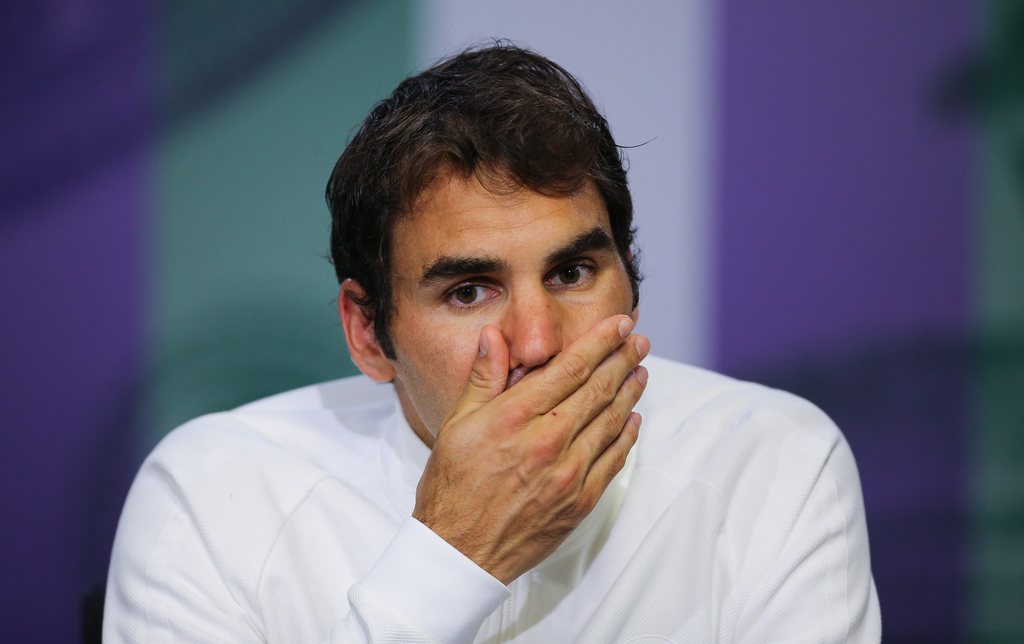 "C'est mon rêve de gagner un 8e titre ici. Mais ce n'est pas seulement pour cela que je joue au tennis", a souligné Roger Federer.