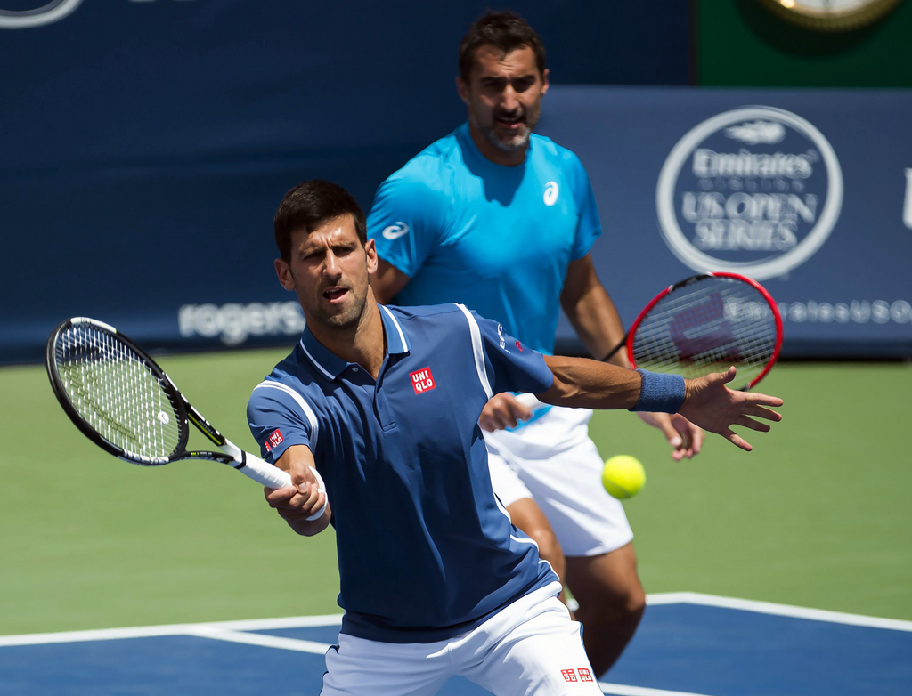 Djokovic et Zimonjic éliminés en huitièmes de finale.