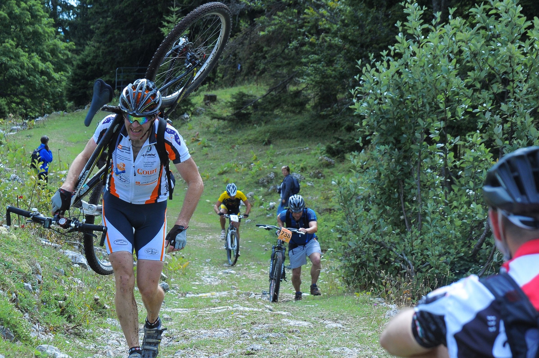 29.08.2010.? Ch?serex. VTT : course ? la Barillette. photo Tatiana Huf.