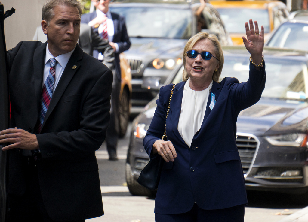 L'état de santé d'Hillary Clinton s'améliore après son malaise survenu dimanche.