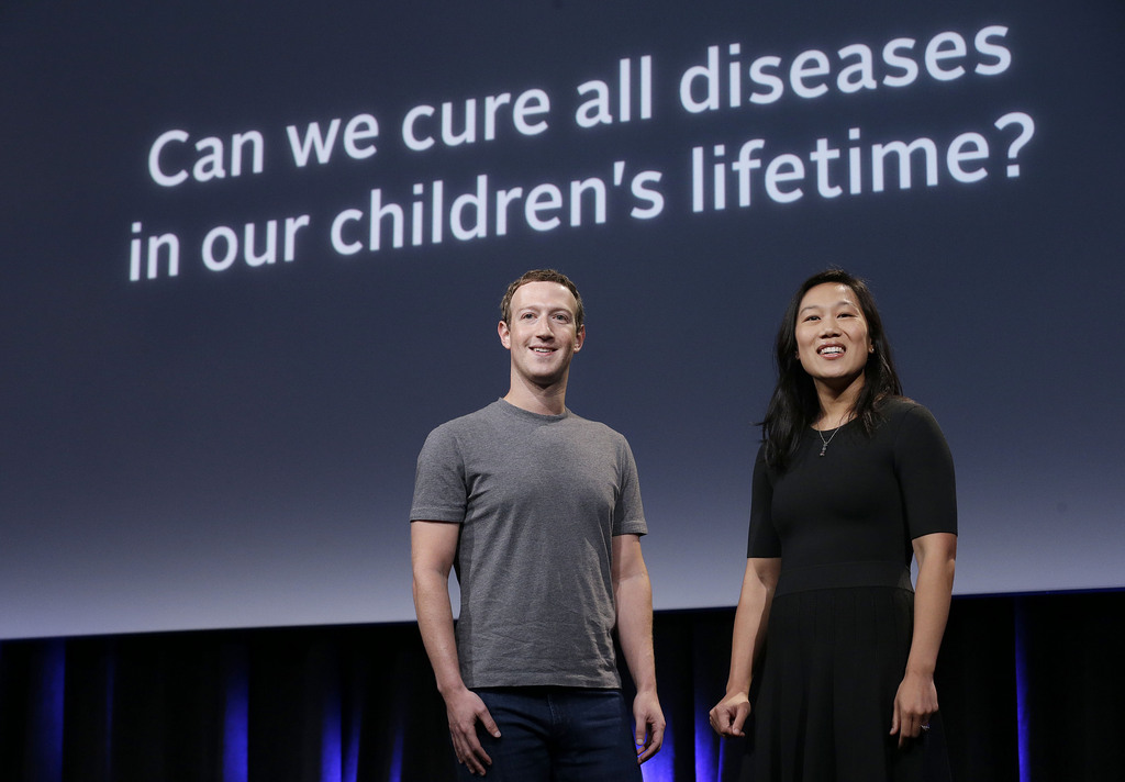 "Est-ce qu'on guérir toutes les maladies durant la durée de vie de nos enfants?" L'objectif de Mark Zuckerberg et de son épouse Priscilla Chan est ambitieux.