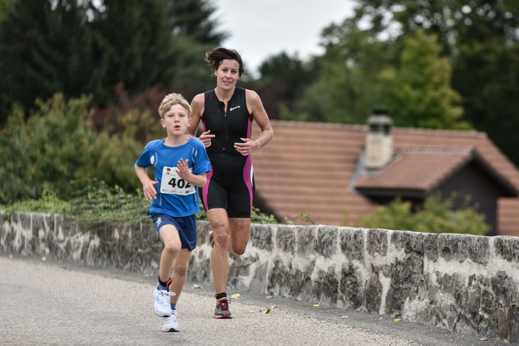 Le triathlon d'Aubonne fait courir petits et grands.