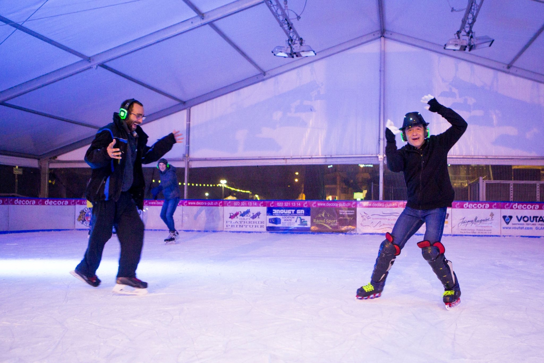 Le 17 décembre dernier, une "Silent Disco" avait été organisée pour la première fois sur la glace de la patinoire nyonnaise. Un des moments forts de la saison.