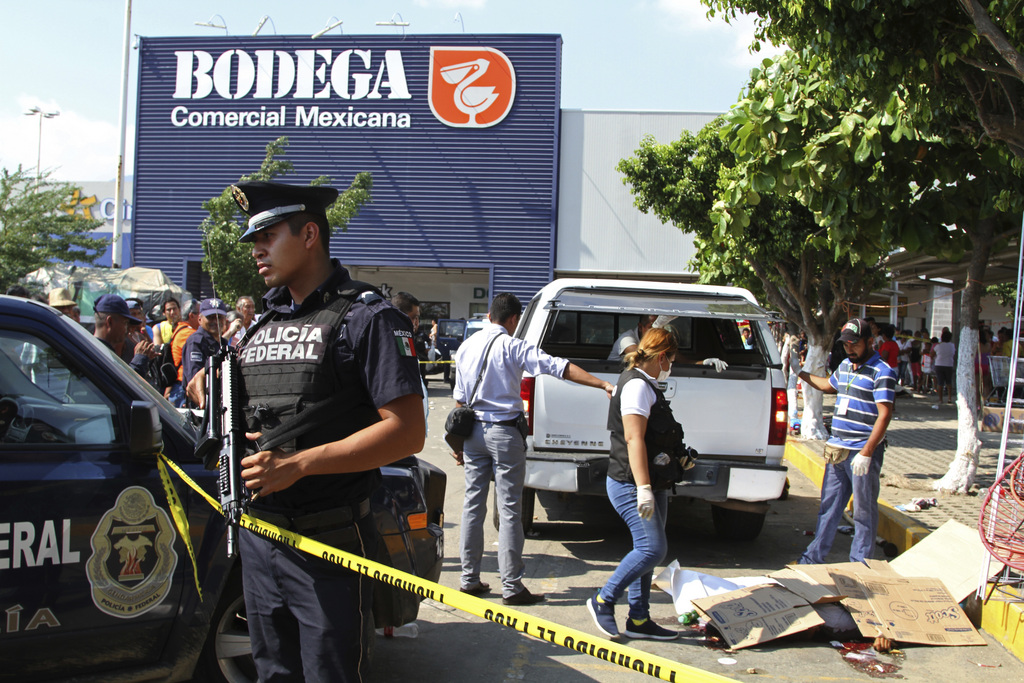 La police mexicaine a retrouvé six têtes, séparées de leur corps décapité. (Illustration)