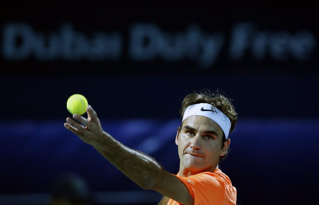 Roger Federer a battu Benoît Paire en deux sets.