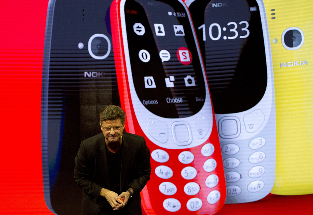 Le nouveau Nokia 3310 a été présenté au Mobile World Congress de Barcelone.