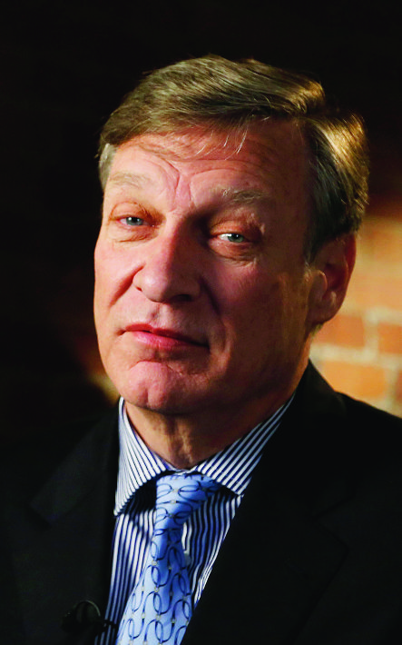 U.S. businessman Ted Malloch, Donald Trump's potential choice as envoy to the EU, speaks to The Associated Press during an interview in London, Thursday, Feb. 9, 2017. Malloch said the bloc is anti-American and the U.S. will try to build bilateral relationships with European countries instead. Ted Malloch says the U.S. is "critical and suspicious" of the EU project. He says "we would prefer, certainly in the Trump administration, to work with countries bilaterally." (AP Photo/Frank Augstein) BRITAIN EU TRUMP