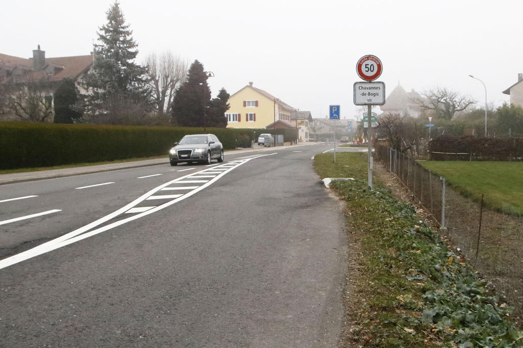 La circulation sera modifiée pour des travaux de grande ampleur dans le village de Chavannes-de-Bogis.