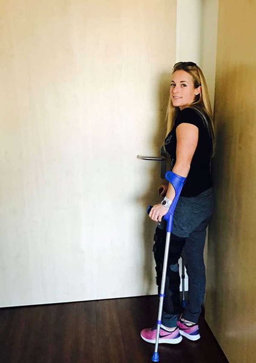 Lara Gut a été opérée avec succès de lésions multiples au genou gauche.