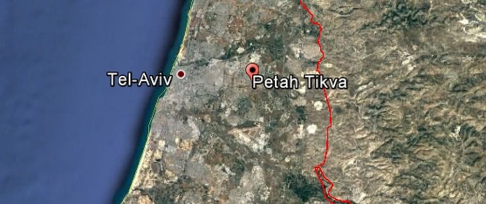 L'attaque s'est produite sur le marché de Petah Tikva près de Tel-Aviv.