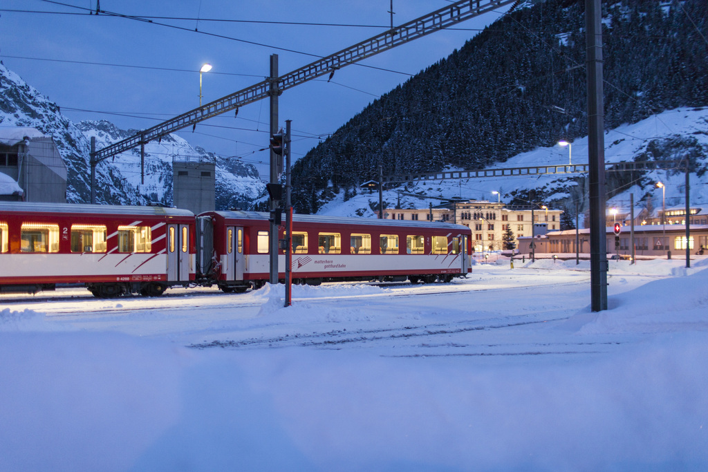 Les trains circulent à nouveau normalement, annonce samedi la compagnie Matterhorn Gotthard Bahn.