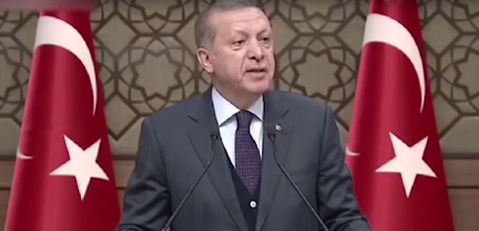 Le président turc s'est exprimé mercredi après-midi à Ankara.