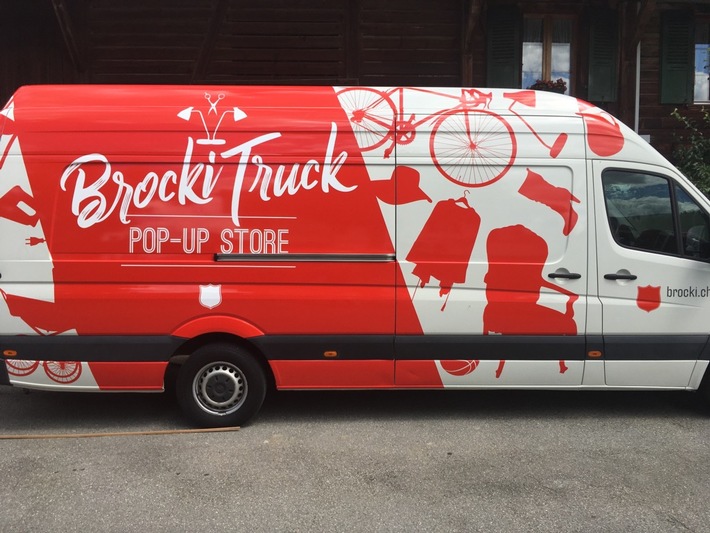 Le Brocki'Truck sera décoré spécialement pour le Paléo
