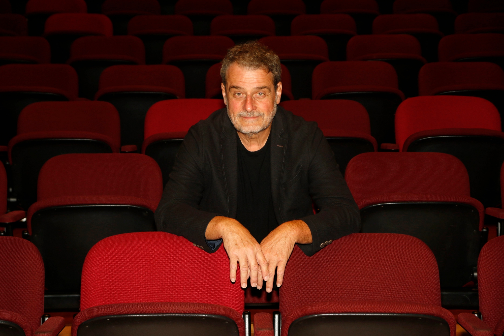 Cossonay, Vendredi 28 Juillet 2017,
Philippe Laedermann, futur-ex Directeur du Théâtre de Prés-aux-moines.
Théâtre de Cossonay.
Photo:Samuel Fromhold