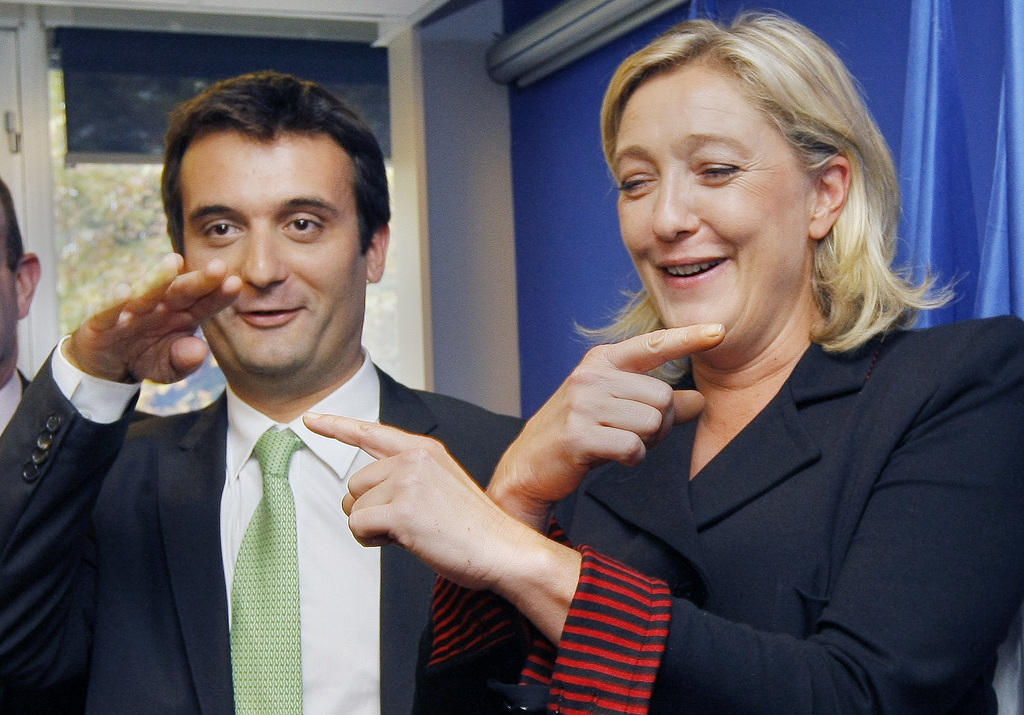 Florian Philippot était considéré comme le bras droit de Marine Le Pen.