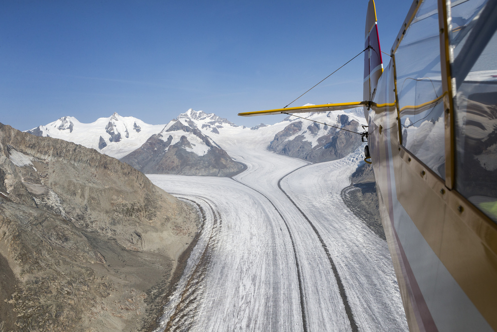 Le glacier d'Aletsch, en Valais, n'échappe certainement pas à ce constat.